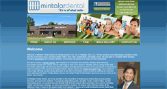 Desktop Screenshot of mintalardental.com